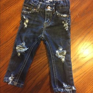 12 month Distressed Jeans